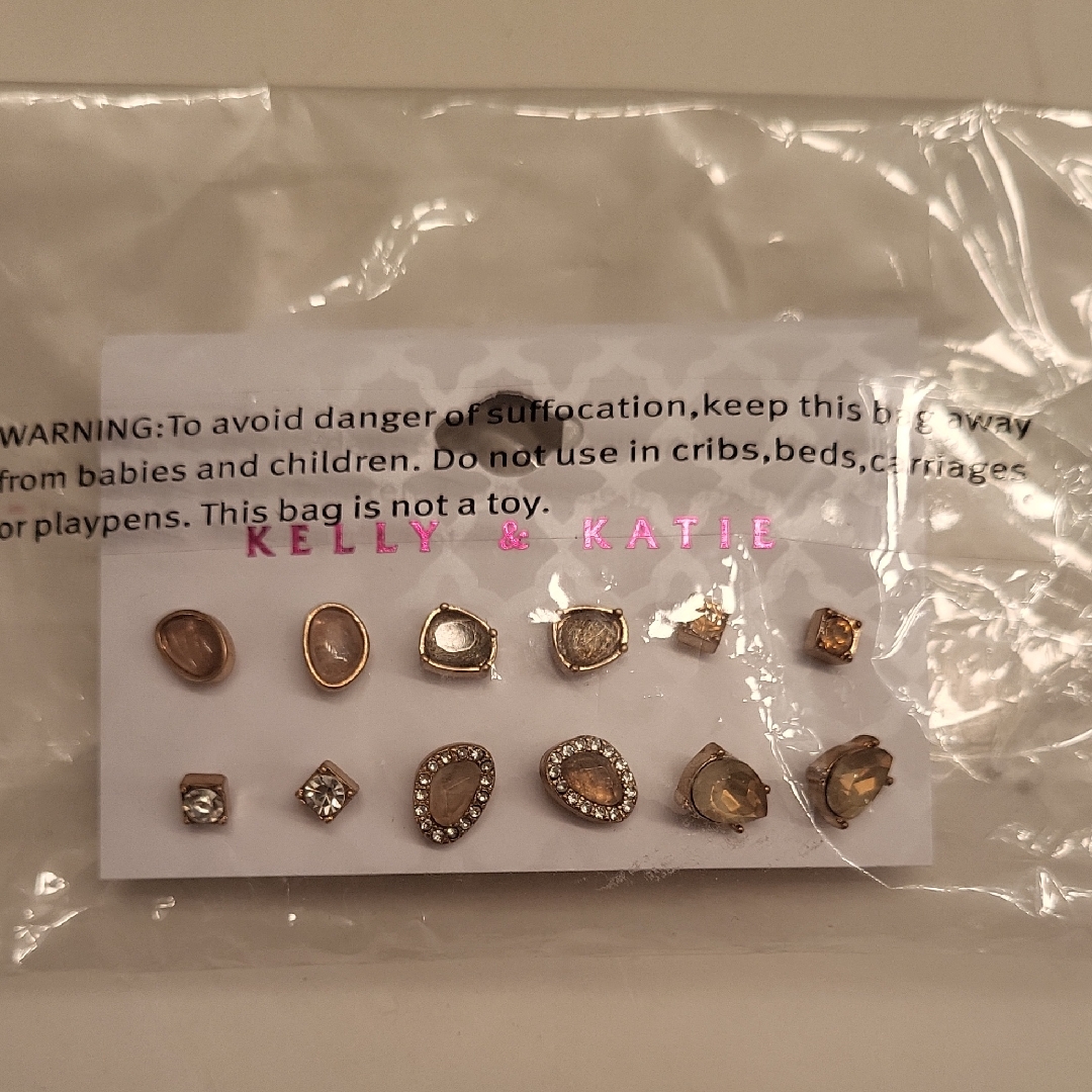 Kelly & Katie Gold And Silver Earrings Set